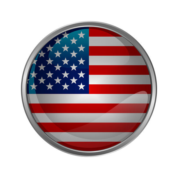 美国选举徽章图片下载
