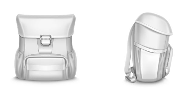 背包向量模型，背包，孩子的书包图片下载