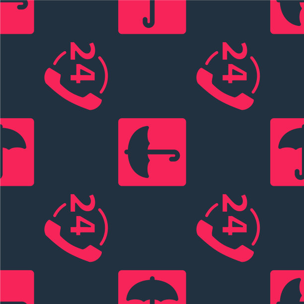 设置电话24小时支持和伞上图片下载