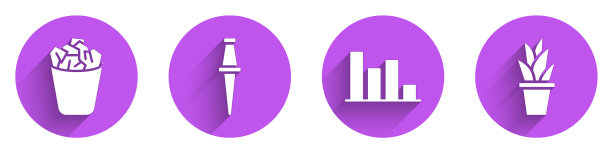 设置满垃圾桶推针饼图图片下载