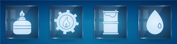 设置酒精或酒精燃烧油工业图片下载