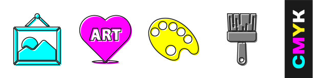 用文字艺术设置画面景观心图片下载