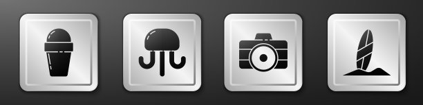 把冰淇淋放在华夫蛋筒水母的照片上图片下载