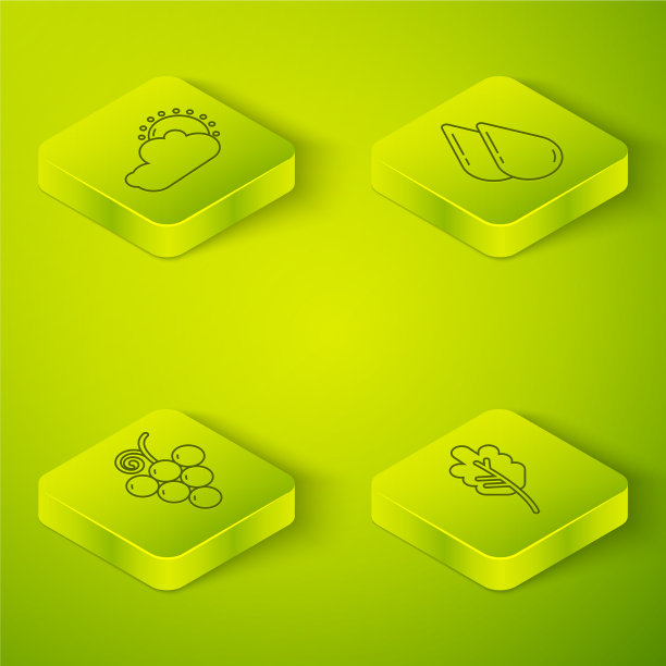 设置等距水滴葡萄果叶或图片下载