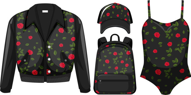 集花装孤立图片下载