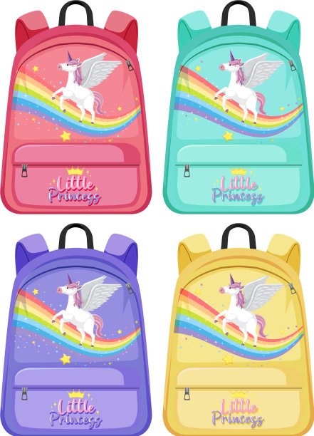 设置独角兽的背包图片下载