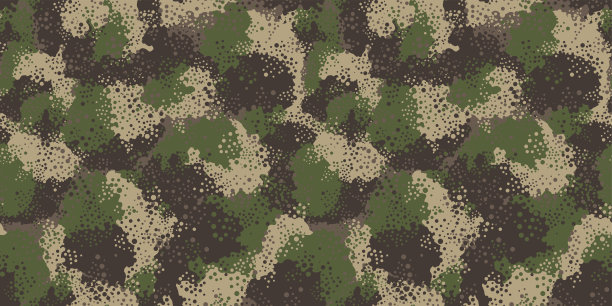 伪装的背景。无缝模式向量。图片下载