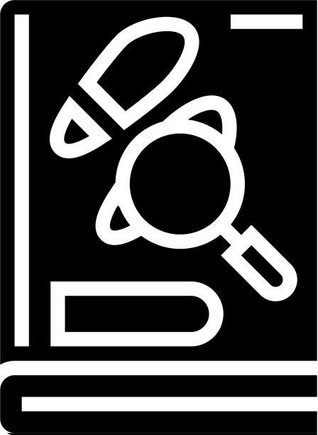 侦探体裁字形图标图片下载