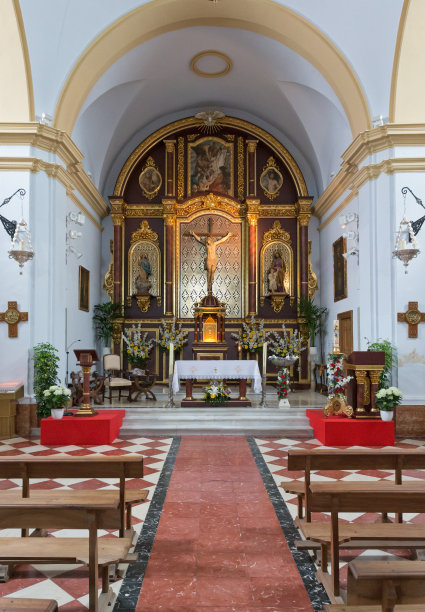 圣安东尼奥教堂内部图片下载