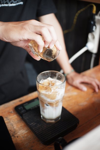 冰拿铁咖啡图片下载