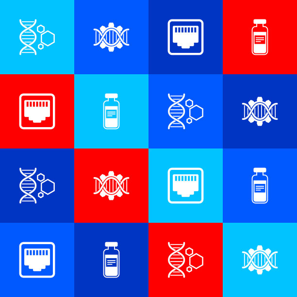 设置基因工程网口线缆图片下载