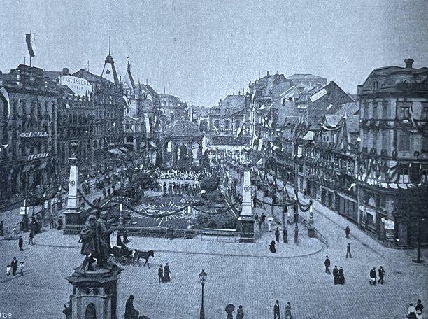 法兰克福的歌德庆典图片下载