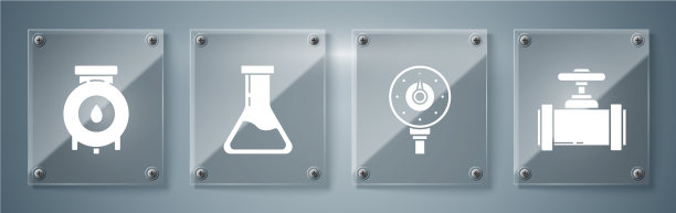 设置工业金属管和阀门，电机气体图片下载