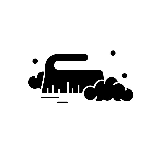 剪影刷刷手和肥皂泡沫图片下载