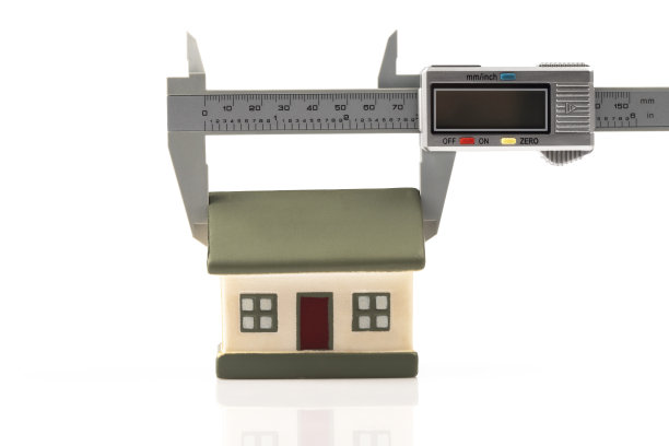 卡尺和模型屋图片下载