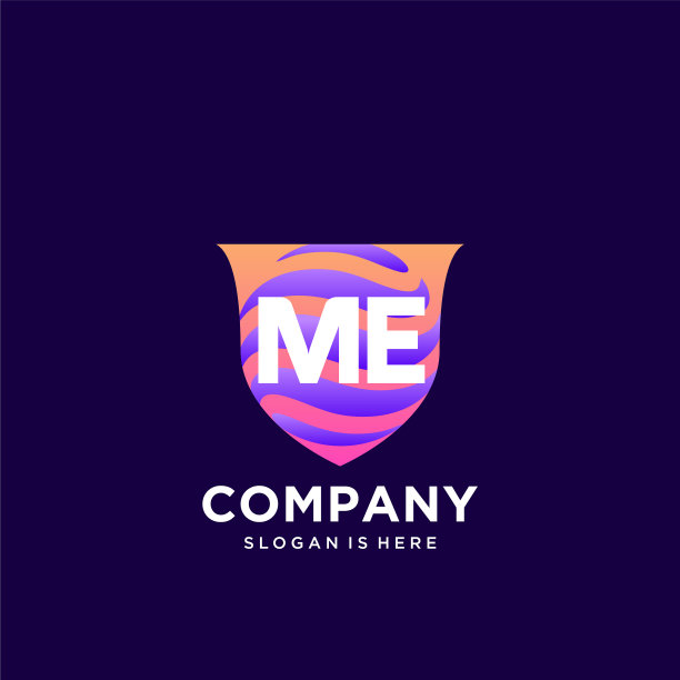 我的初始标志与彩色模板图片下载