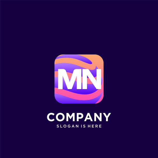 Mn初始标志与彩色模板图片下载