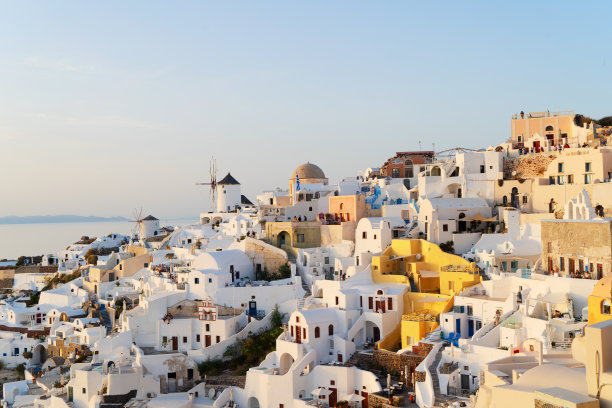 圣托里尼的伊亚村图片下载