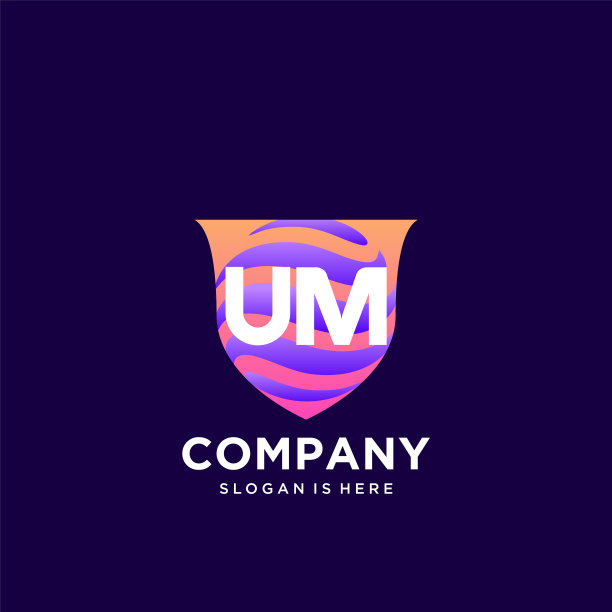 嗯初始标志与彩色模板图片下载