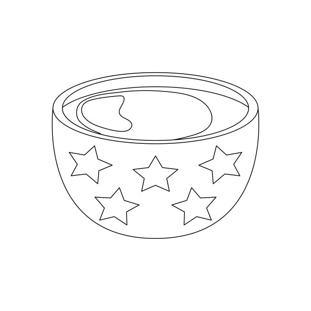 与饮料隔离的杯子。图片下载