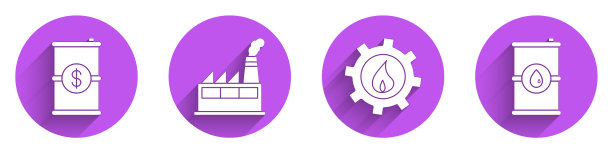 以美元设桶油工业厂图片下载