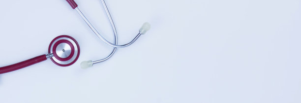 白色背景上的红色荧光屏图片下载