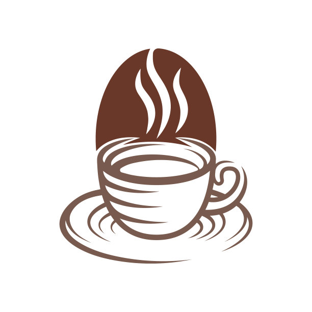咖啡标志设计复古咖啡标志设计图片下载