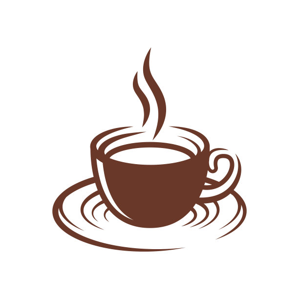 咖啡标志设计复古咖啡标志设计图片下载