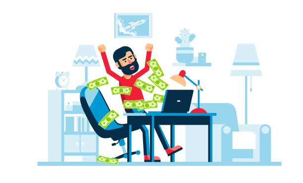 钱从笔记本电脑流出。在网上赢钱图片下载