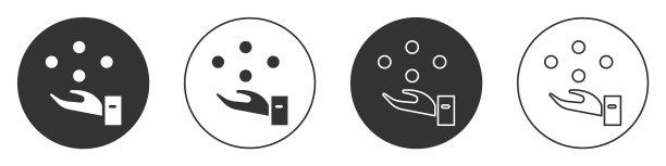 黑色杂耍球图标孤立在白色图片下载