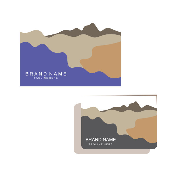 名片景观独特的设计模板图片下载