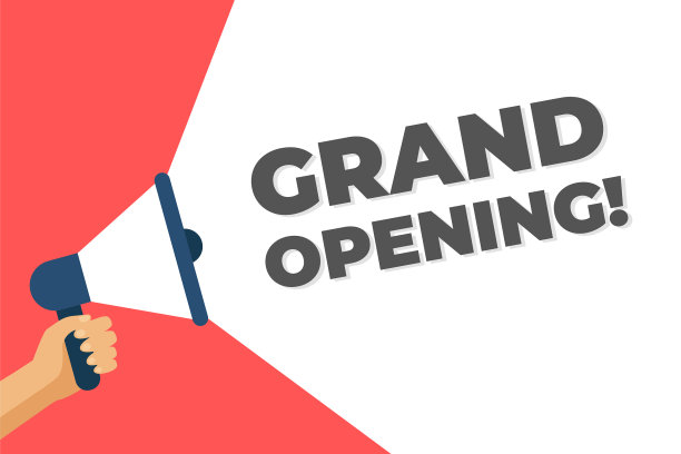 扩音器提供盛大开业信息图片下载