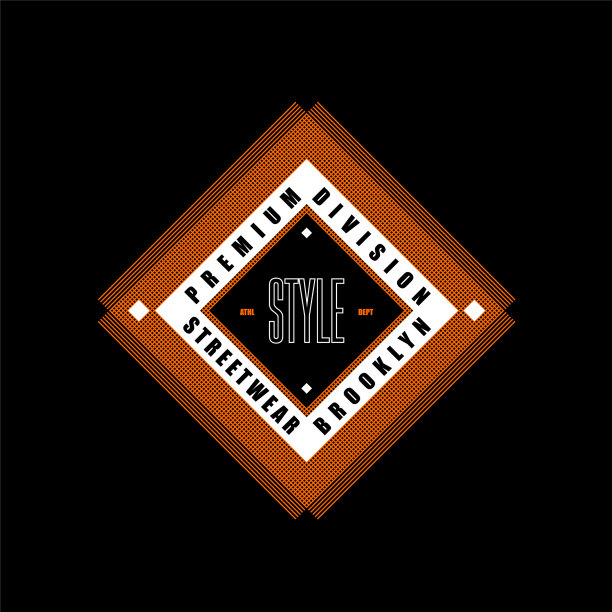 时尚高级分部街头服饰布鲁克林复古图片下载