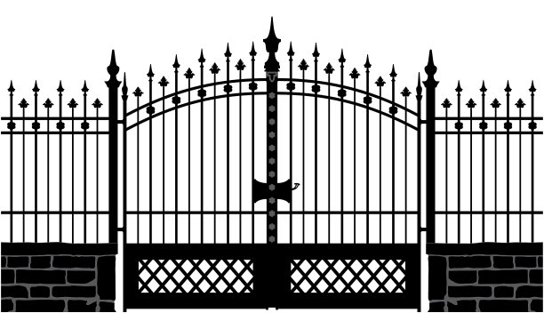 锻铁门图片下载