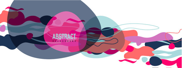 时尚的液体风格塑造抽象设计图片下载