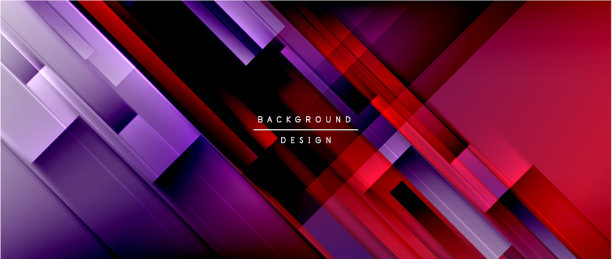 动态线条上的流体颜色梯度流行图片下载