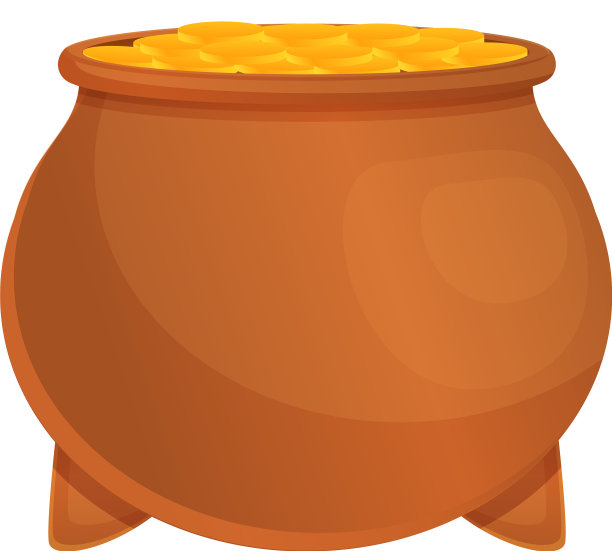 小妖精金釜图标卡通风格图片下载