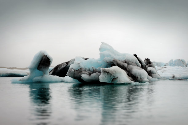 冰川湖,冰岛图片下载