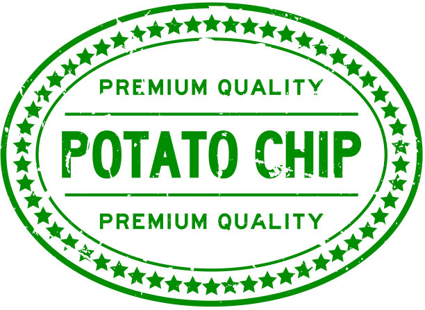 垃圾绿色优质薯片椭圆形图片下载