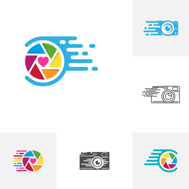 设置快速相机logo设计模板相机图片下载