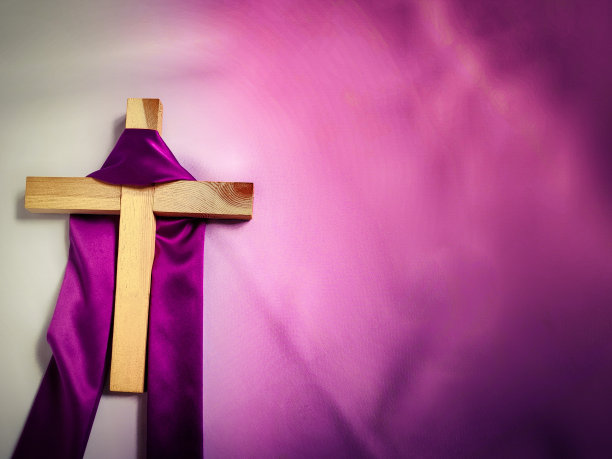 四旬斋季节，圣周和耶稣受难日概念图片下载