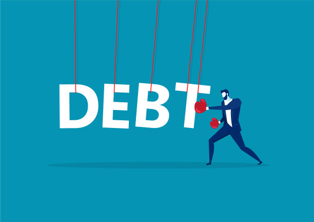 女商人负债累累图片下载