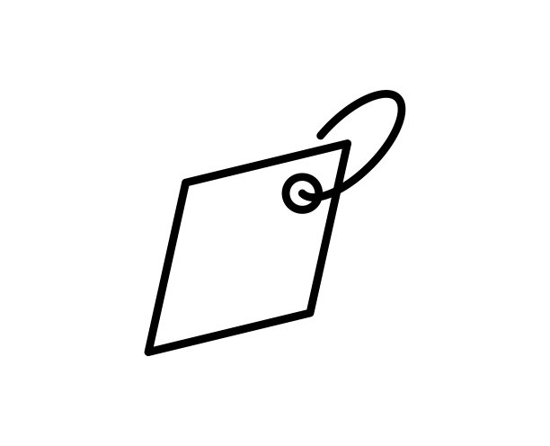 标签线条图标图片下载