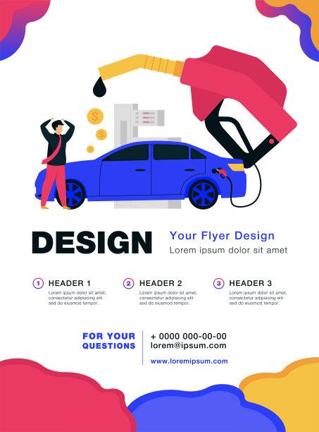 高价格的汽车燃料概念图片下载