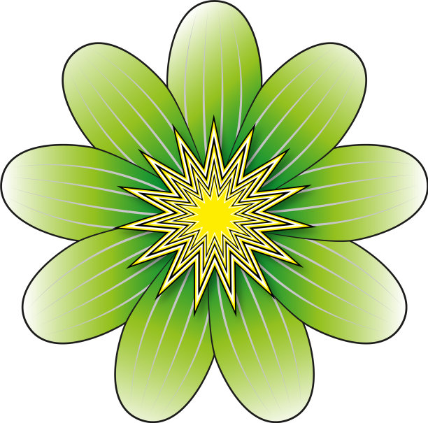 绿色平滑捻光线背景图片下载