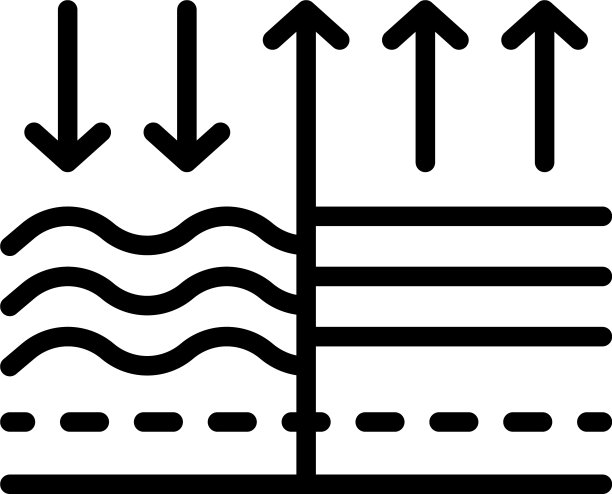 皱纹皮肤图标轮廓风格图片下载