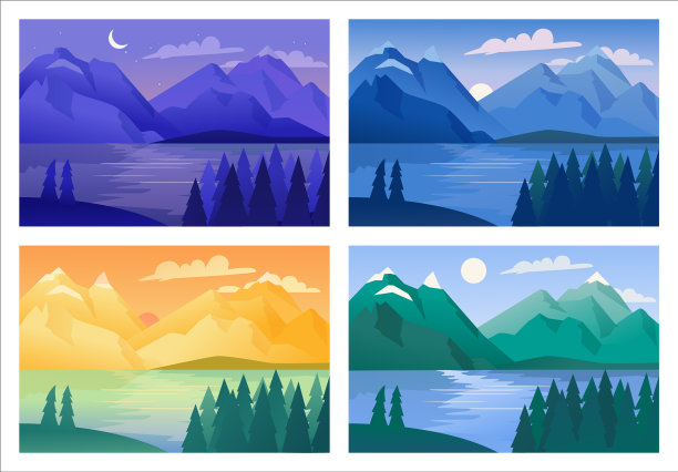 山景观设置图片下载