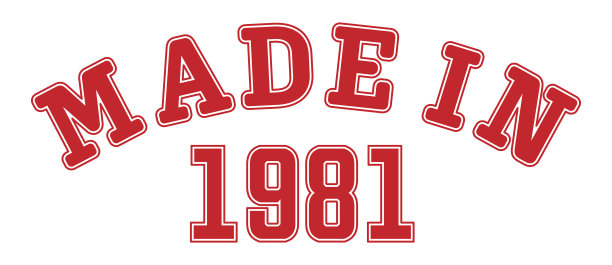 1981年制成字母年出生或图片下载