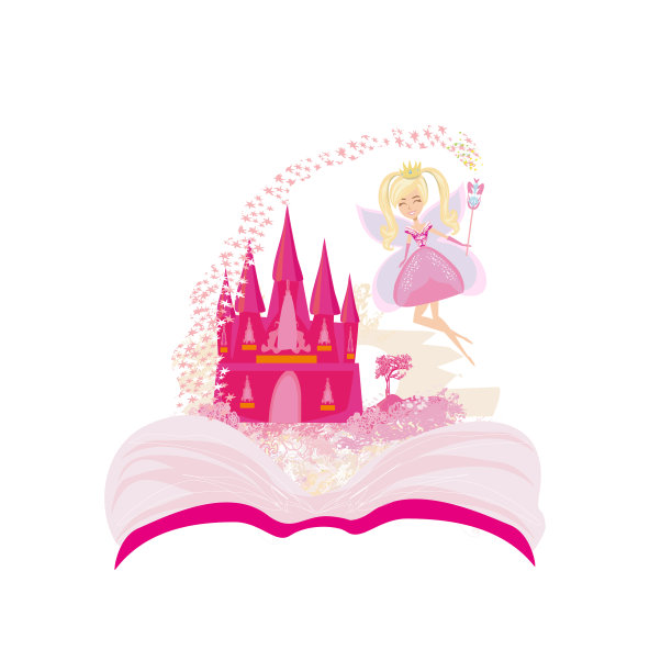 魔幻世界童话童话城堡从天而降图片下载