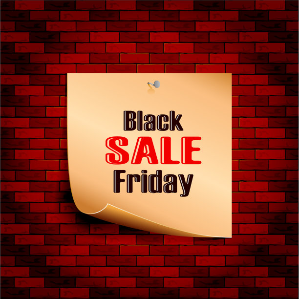 黑色星期五大减价图片下载